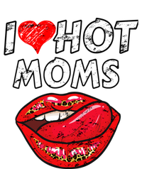 I Heart Hot Moms Funny Red Heart Love Moms Great Gift T-Shirt