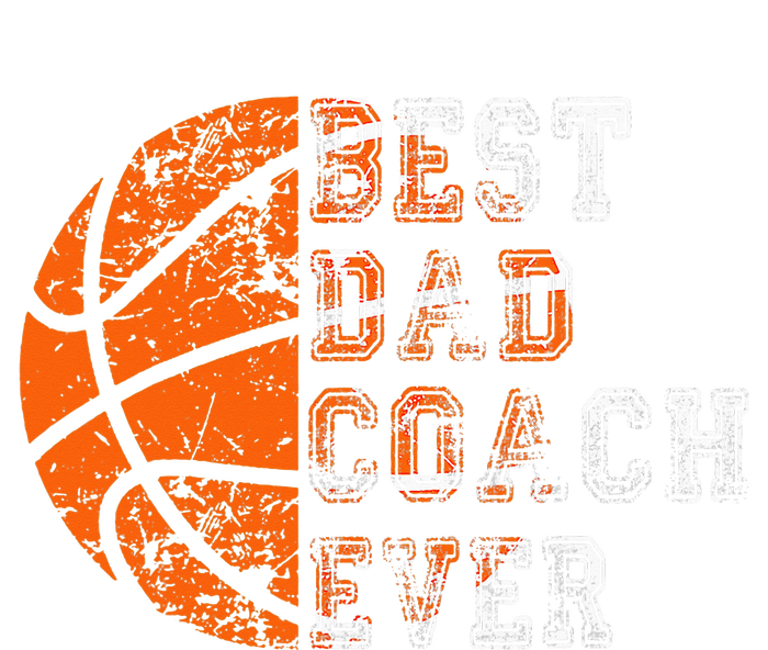 Best Dad Coach Ever Father's Day Basketball Tall T-Shirt