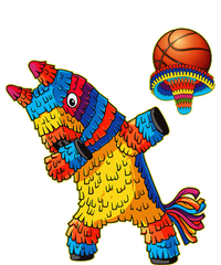 Funny Dabbing Pinata & Basketball Ball Cinco De Mayo Fiesta Button