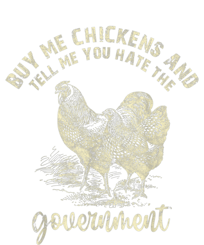 Buy Me Chickens Tell Me You Hate The Government Grommeted Golf Towel