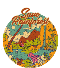 Earth Day Save The Rainforest Jungle Vintage Gift T-Shirt