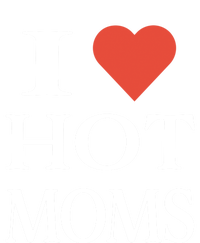 I Love Heart Hot Moms Funny Gift Kids Hoodie