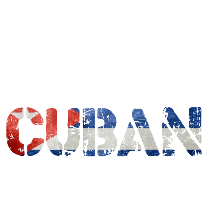 I Love My Super Hot Cuban Mom Cuba Flag Gift Premium T-Shirt