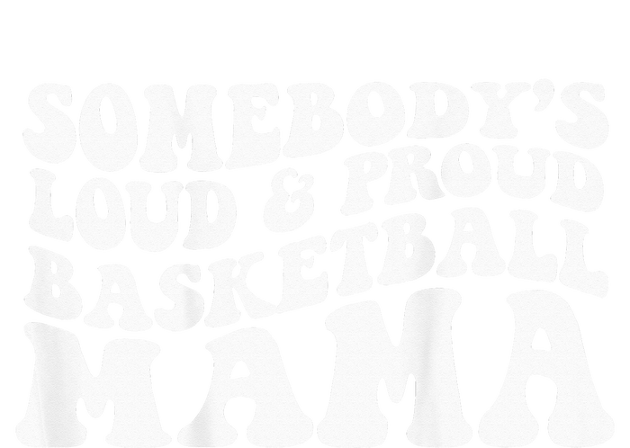 Somebody's loud and proud basketball gift for mama Toddler Hoodie