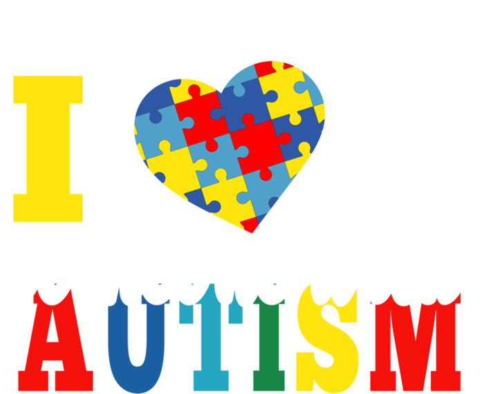 I Love Someone With Autism Autistic Awareness Month Warriors Gift Sweatshirt