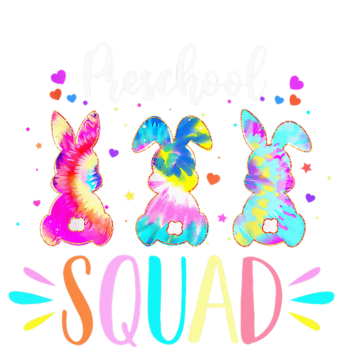 Tie Dye Bunnies Pre-k Teacher Squad Easter Day T-Shirt