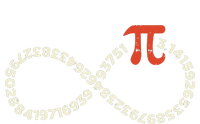 Pi Day Funny Infinity Symbol Math Geek Infinite Sign T-Shirt