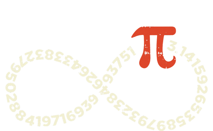 Pi Day Funny Infinity Symbol Math Geek Infinite Sign T-Shirt