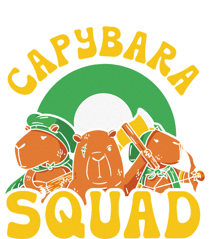 Capybara Squad Rodent Animal Capybaras Lover Tall T-Shirt