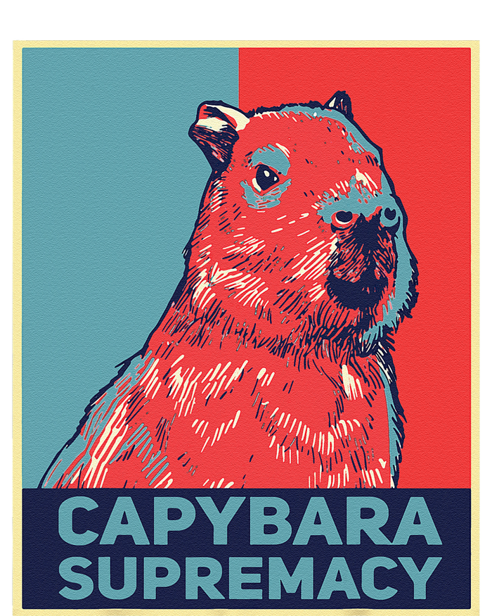 Capybaras Funny Capibara Rodent Capybara Supremacy T-Shirt