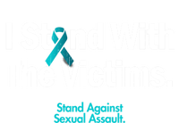 I Stand With The Victims Sexual Assault Awareness Gift Tall Hoodie