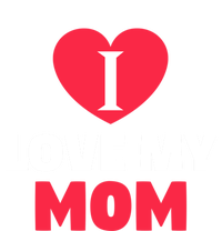 I Love My Loving Mom Grandma Grand Family Gift Tie-Dye T-Shirt