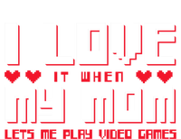 I Love My Mom Gift Gaming Cool Gift Zip Tote Bag