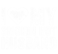 I Love My Smoking Hot Husband Marriage Funny Vintage Funny Gift Full Zip Hoodie