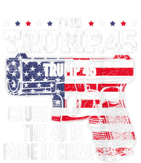 The Trump 45 Cause The 46 Is Made In China Zip Tote Bag