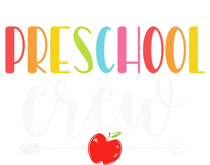 Funny Preschool Crew Teacher First Day Of School Cooling Performance Crew T-Shirt