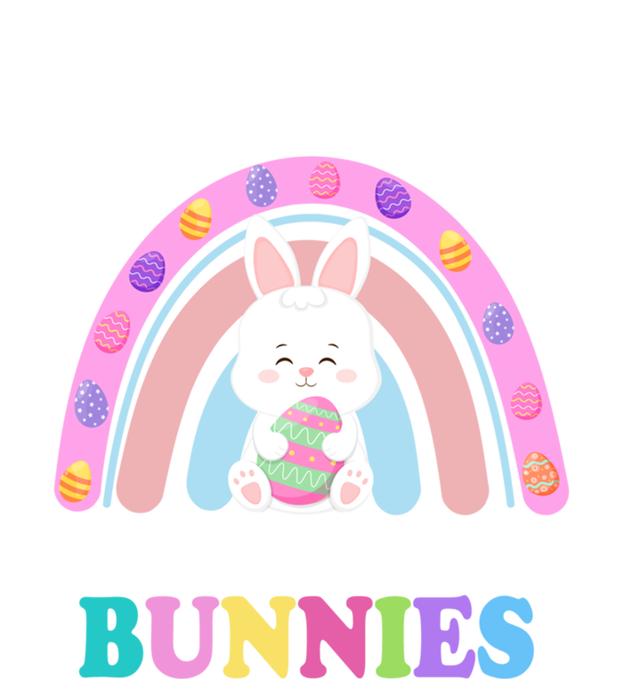 I Teach The Cutest 1st Grade Bunnies Teacher Easter Day Cute Gift Women's Racerback Tank