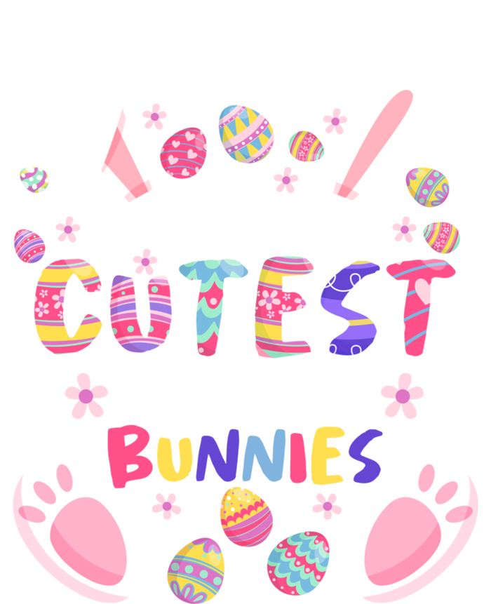 I Teach The Cutest Eletary Bunnies Teacher Easter Day Gift T-Shirt