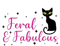 Feral & Fabulous Funny Ladies Essential Flowy Tank