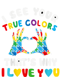 I See Your True Colors Puzzle Autism Month Women T-Shirt