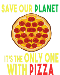 EarthDay Planet Gift Idea Save Planet One With Pizza T-Shirt