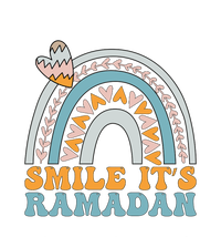 Rainbow Smile Its Ramadan For Muslim Gift Ramadan Mubarak T-Shirt