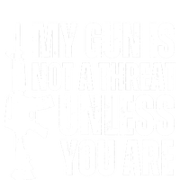 My Gun Is Not A Threat Unless You Are Mousepad