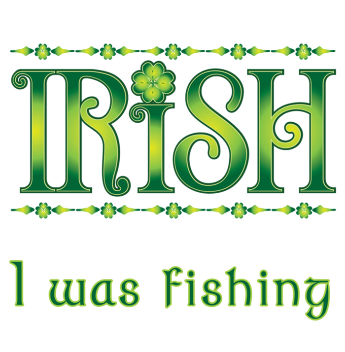 Irish I Was Fishing Shamrock Funny Gift T-Shirt