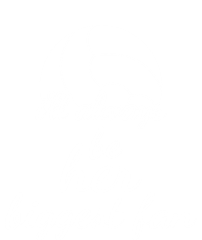 I'll Always Be Her Biggest Fan Gift Volleyball Mom Or Dad Gift Ladies Essential Tank