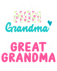 I'm A Mom Grandma And Great Grandma Gift Funny Grandma Gift Softstyle Adult Sport Polo