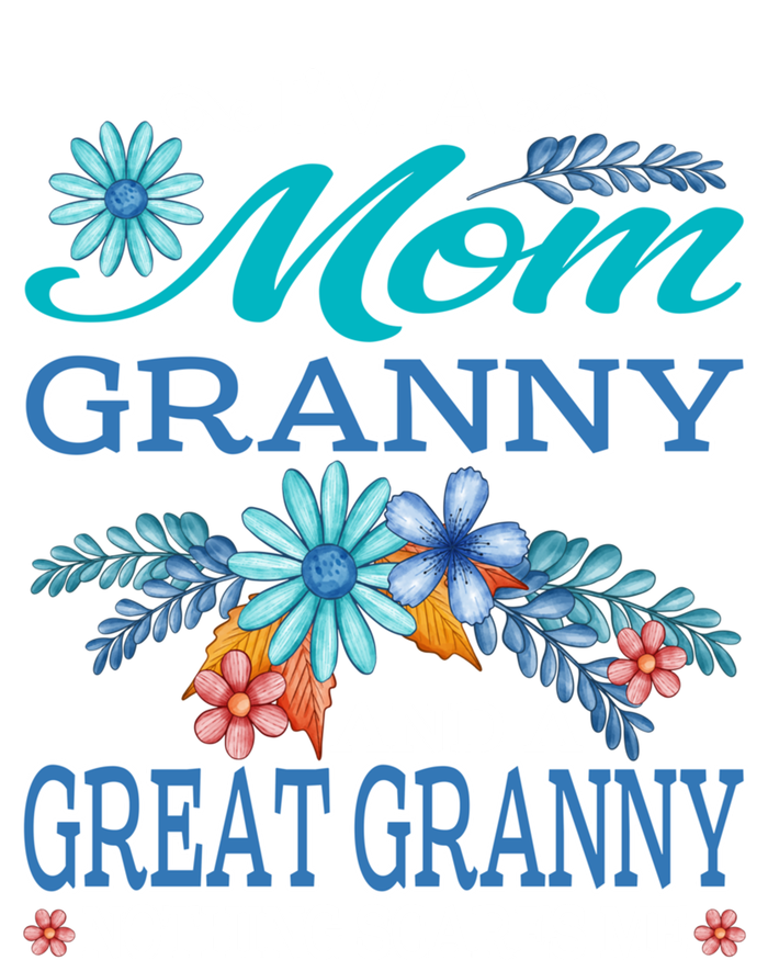 I'm A Mom Granny And A Great Granny Nothing Scares Me Gift Kids Hoodie