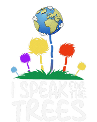 I Speak For Trees Earth Day Save Earth Inspiration Hippie T-Shirt