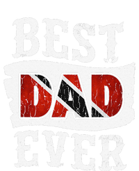 Best Dad Ever Fathers Day Trini Flag Trinidad & Tobago Sustainable Beanie