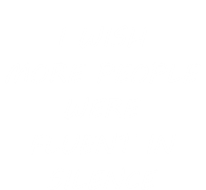 I Wish More People Were Fluent In Silence Sound Annoyance Cool Gift Kids Hoodie