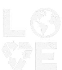 Love Earth Day 90s Vintage Recycling Or Teacher T-Shirt