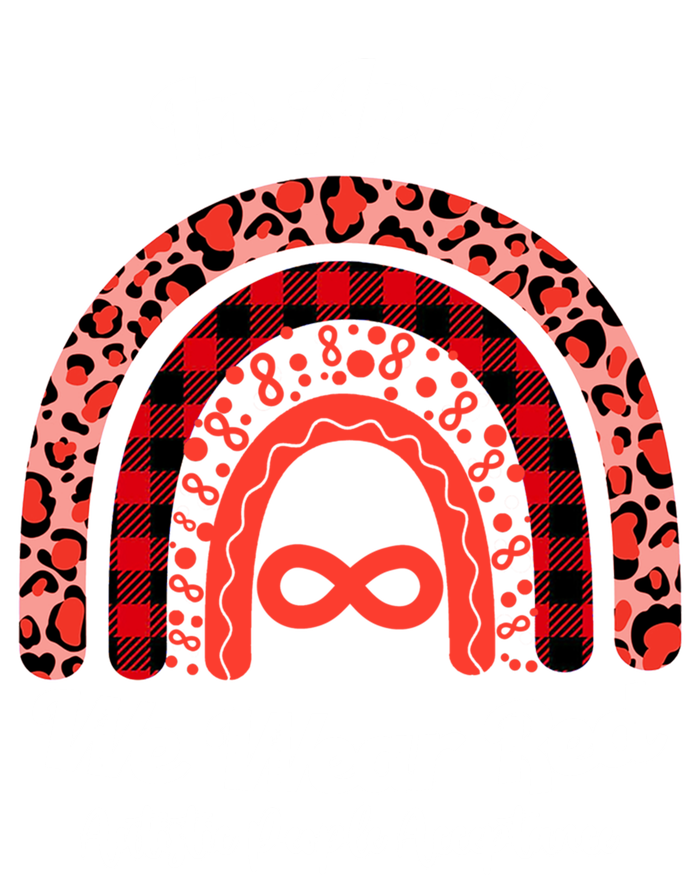 In April We Wear Red Instead Autism People Acceptance Gift T-Shirt