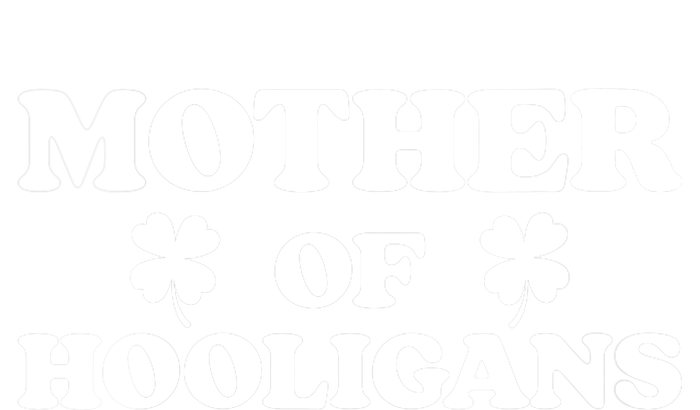 Wo Mother Of Hooligans - Funny St Patricks Day Mom Irish V-Neck Hoodie