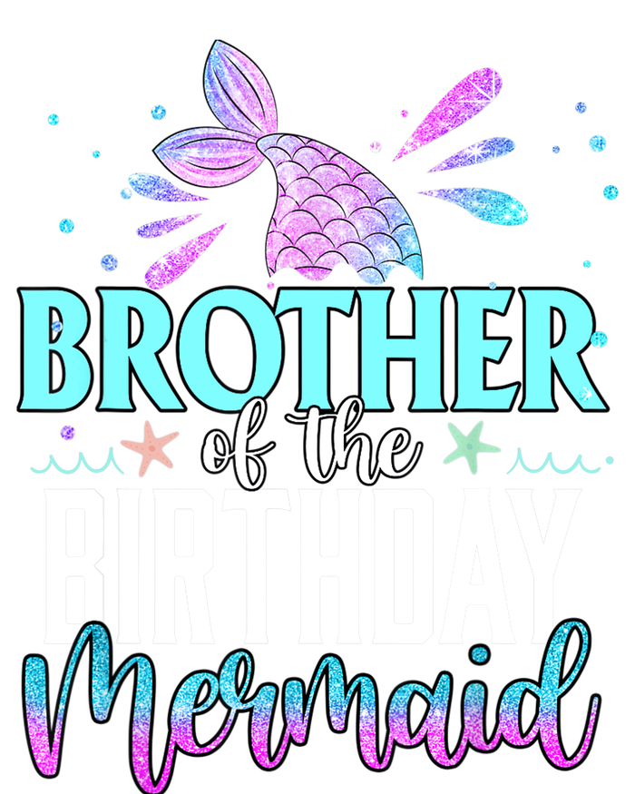 Brother Of The Birthday Mermaid Funny Matching Family Party Baby Long Sleeve Bodysuit