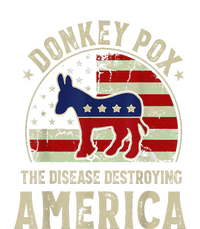 Funny Anti Biden Donkey Pox The Disease Destroying America T-Shirt