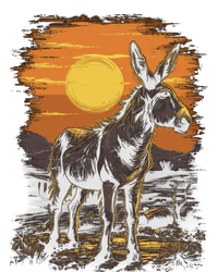 Donkey Animal Retro Style Graphic Tee for Boy Girl T-Shirt