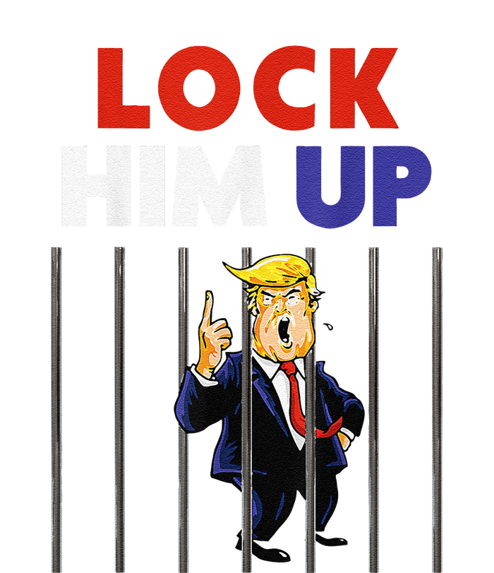 Lock Him Up Anti Trump Political Tank Top