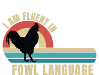 Funny Farmer, I Am Fluent In Fowl Language, Funny Chicken Toddler Sweatshirt