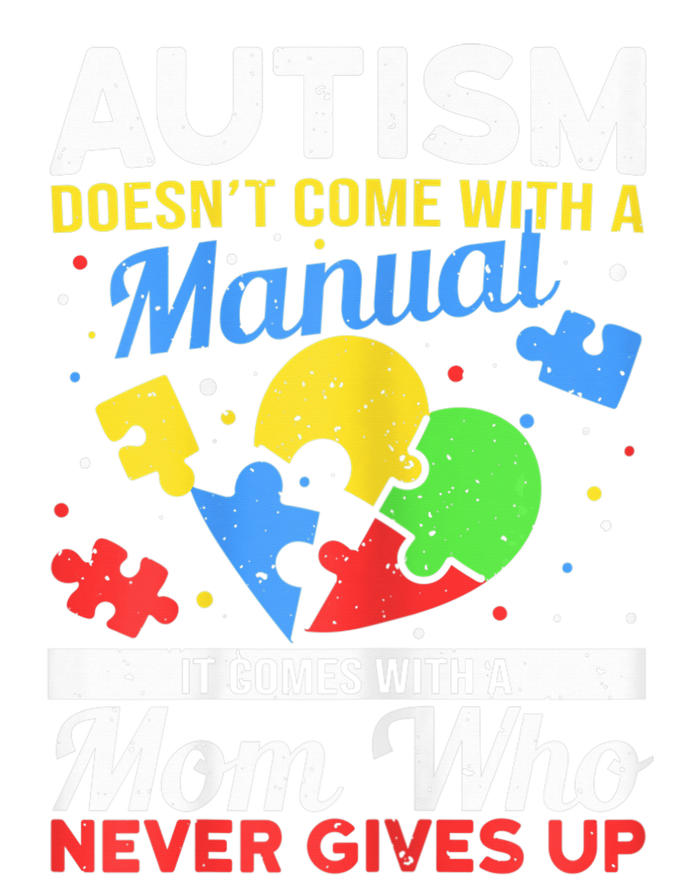 Wo Autism Mom for Autistic girl boy Autism Awareness Month T-Shirt