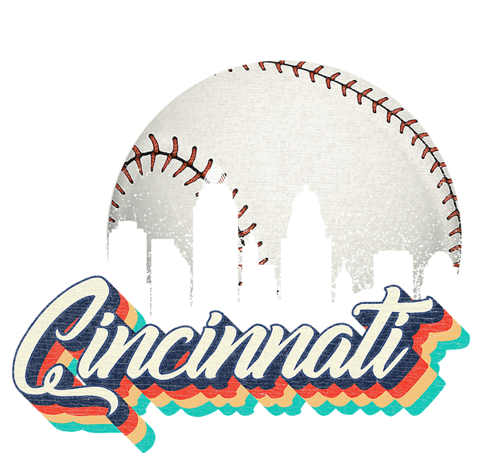 Retro Vintage Cincinnati City Baseball Lovers Baseball Fans Premium T-Shirt