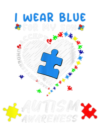 I Wear Blue For My Son Autism Awareness Month Short Acrylic Beanie