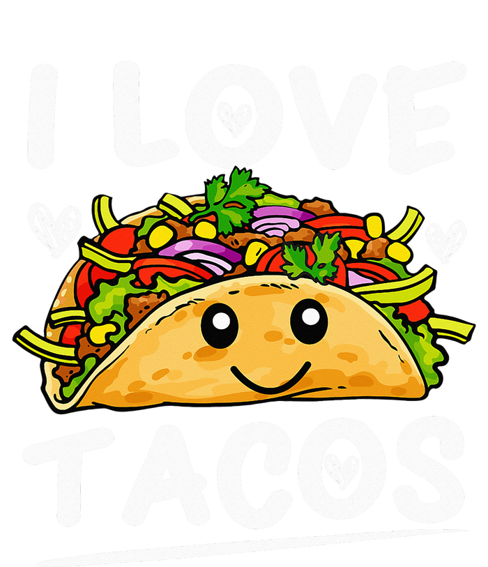 Graphic 365 I Love Tacos Tee Cinco De Mayo Taco T-Shirt