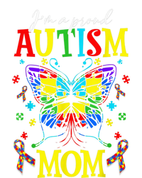 I'm A Proud Autism Mom Autism Awareness Butterfly For Wo T-Shirt