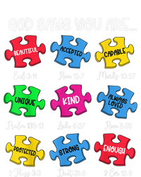 You Are Autism Awareness Puzzle Bible Verses Christian Poster