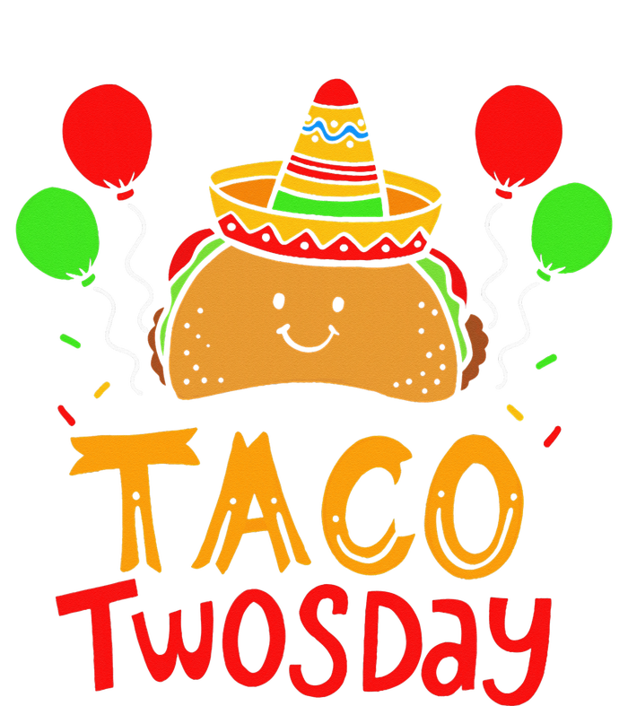 Taco Twosday Cinco De Mayo 2 Year Old Birthday T-Shirt