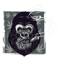 Gorilla Smoke Weed Women's T-Shirt